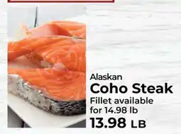 Sunset Foods Alaskan Coho Steak offer