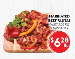 La Chiquita Food Market MARINATED BEEF FAJITAS offer