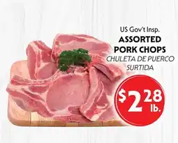 La Chiquita Food Market US Gov't Insp. ASSORTED PORK CHOPS offer