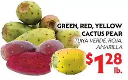 La Chiquita Food Market GREEN, RED, YELLOW CACTUS PEAR offer