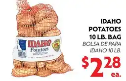 La Chiquita Food Market IDAHO POTATOES offer