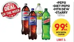 La Chiquita Food Market •PEPSI •DIET PEPSI •MTN DEW •STARRY offer