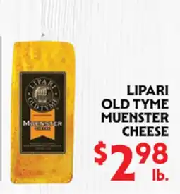 La Chiquita Food Market LIPARI OLD TYME MUENSTER CHEESE offer