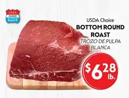 La Chiquita Food Market USDA Choice BOTTOM ROUND ROAST offer