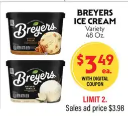 La Chiquita Food Market BREYERS ICE CREAM offer