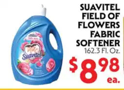 La Chiquita Food Market SUAVITEL FIELD OF FLOWERS FABRIC SOFTENER offer