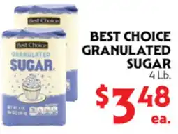 La Chiquita Food Market BEST CHOICE GRANULATED SUGAR offer