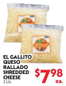 La Chiquita Food Market EL GALLITO QUESO RALLADO offer