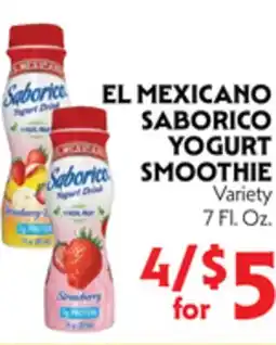 La Chiquita Food Market EL MEXICANO SABORICO YOGURT SMOOTHIE offer