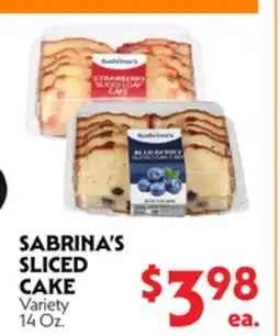 La Chiquita Food Market SABRINA'S SLICED CAKE offer