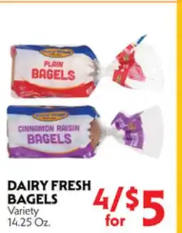 La Chiquita Food Market DAIRY FRESH BAGELS offer