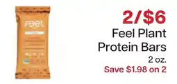 Lunds & Byerlys Feel Plant Protein Bars offer