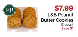 Lunds & Byerlys L&B Peanut Butter Cookies offer
