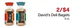 Lunds & Byerlys David's Deli Bagels offer