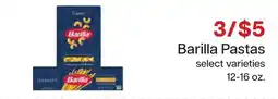 Lunds & Byerlys Barilla Pastas offer