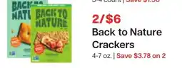 Lunds & Byerlys Back to Nature Crackers offer