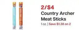 Lunds & Byerlys Country Archer Meat Sticks offer