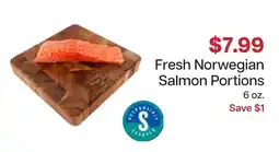 Lunds & Byerlys Fresh Norwegian Salmon Portions offer