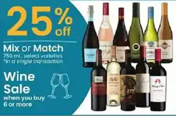 Albertsons Wine Sale offer