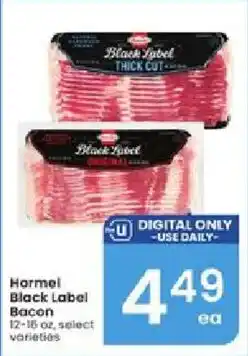 Albertsons Hormel Black Label Bacon offer