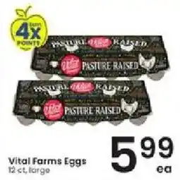 Albertsons Vital Farms Eggs offer