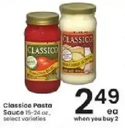 Albertsons Classico pasta sauce offer