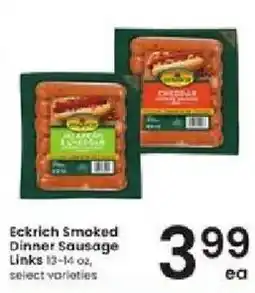 Albertsons Eckrich Smoked Dinner Sausage offer