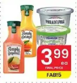 Albertsons Simply Orange offer