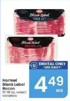 Albertsons Hormel Black Label Bacon offer
