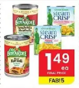Albertsons Boyardee pasta offer