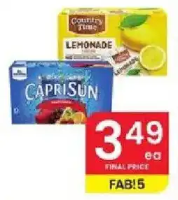 Albertsons Country Time Lemonade offer