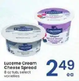 Albertsons Lucerne cream cheese spread offer