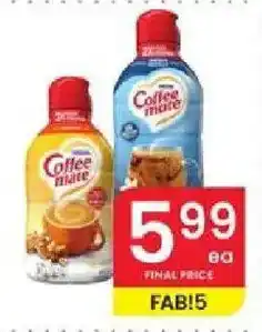 Albertsons Coffee mate offer