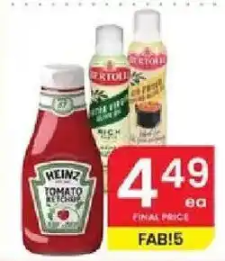 Albertsons Heinz Tomato Ketchup offer