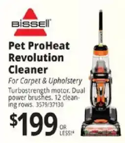 ABC Warehouse Bissell pet proheat revolution cleaner offer