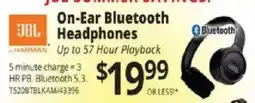 ABC Warehouse Jbl on-ear bluetooth headphones offer