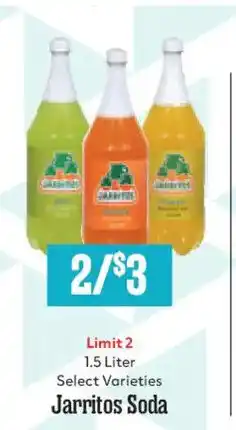 Market Basket Jarritos Soda offer