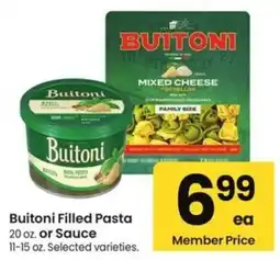 Albertsons Buitoni Filled Pasta offer