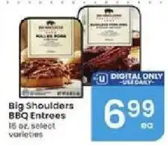 Albertsons Big Shoulders BBQ Entrees offer