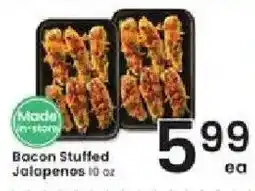 Albertsons Bacon Stuffed Jalapenos offer