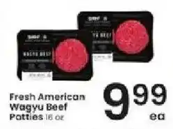 Albertsons Fresh American Wagyu Beef Patties offer