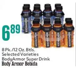 Market Basket Body Armor Super Drink offer