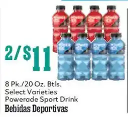 Market Basket Powerade Sport Drink offer