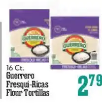 Market Basket Guerrero Fresqui-Ricas Flour Tortillas offer