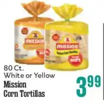 Market Basket Mission Corn Tortillas offer