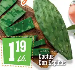 Market Basket Cactus Con Espinas offer