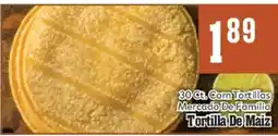 Market Basket Mercado De Familia Corn Tortillas offer