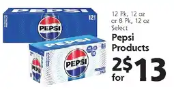 Hugo's Supermarkets Pepsi Products offer
