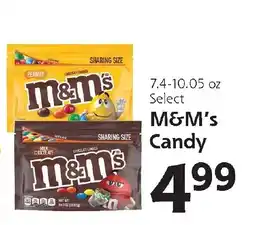 Hugo's Supermarkets Select M&M's Candy offer