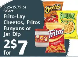 Hugo's Supermarkets Frito-Lay Cheetos, Fritos, Funyuns or Jar Dip offer
